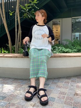 佐藤 麻理さん(レディース・164cm)の春コーディネート