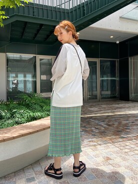 佐藤 麻理さん(レディース・164cm)の春コーディネート