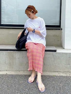 佐藤 麻理さん（レディース・164cm）の春コーディネート