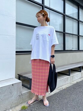 佐藤 麻理さん（レディース・164cm）の春コーディネート