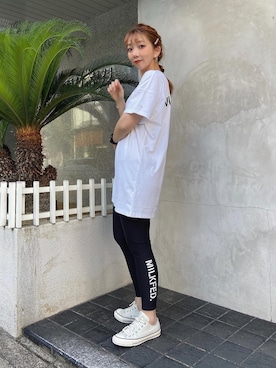 佐藤 麻理さん(レディース・164cm)の夏コーディネート