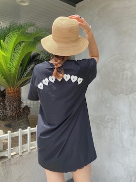 佐藤 麻理さん(レディース・164cm)の夏コーディネート