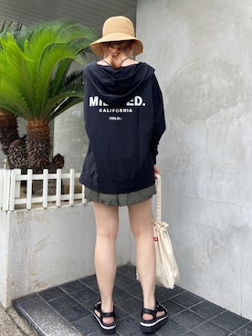 佐藤 麻理さん（レディース・164cm）の夏コーディネート