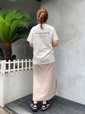 佐藤 麻理さん（レディース・164cm）の夏コーディネート