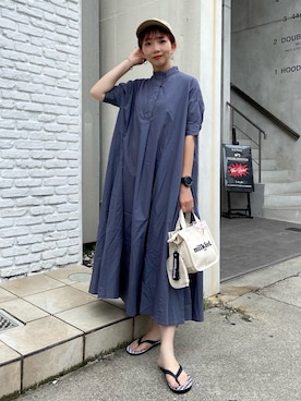 佐藤 麻理さん(レディース・164cm)の夏コーディネート