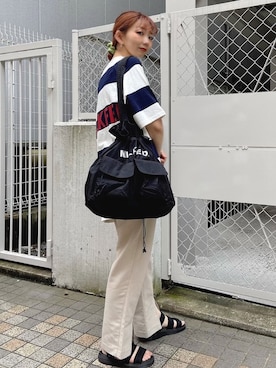 佐藤 麻理さん（レディース・164cm）の夏コーディネート