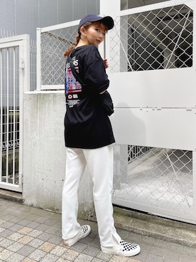 佐藤 麻理さん（レディース・164cm）の夏コーディネート