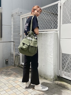 佐藤 麻理さん(レディース・164cm)の夏コーディネート