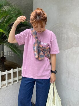 佐藤 麻理さん（レディース・164cm）の夏コーディネート