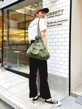 佐藤 麻理さん（レディース・164cm）の夏コーディネート