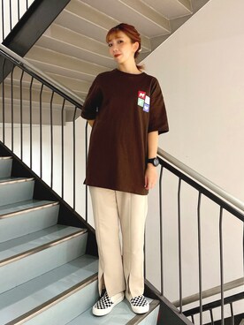 佐藤 麻理さん(レディース・164cm)の夏コーディネート