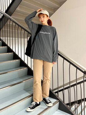 佐藤 麻理さん(レディース・164cm)の夏コーディネート