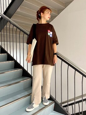 佐藤 麻理さん(レディース・164cm)の夏コーディネート