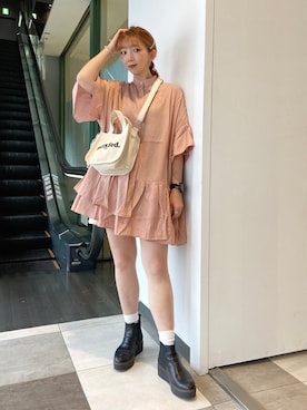 佐藤 麻理さん（レディース・164cm）の夏コーディネート