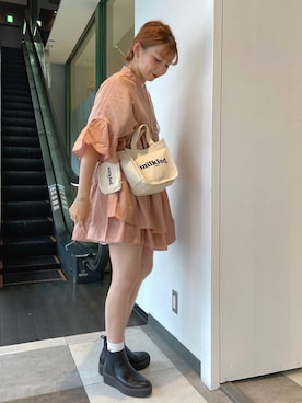 佐藤 麻理さん（レディース・164cm）の夏コーディネート