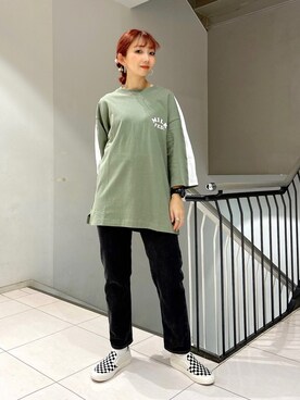 佐藤 麻理さん(レディース・164cm)の夏コーディネート