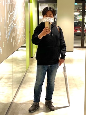 「UNIQLO U」｜Daiさん（メンズ・170cm）の春コーディネート