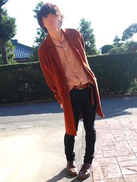 「wearhalloween2017」｜「アイテム（その他シューズ）」を使った、モモヒデさん（メンズ・170cm）の秋コーディネート