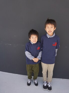 ようひなさん(キッズ・126cm)の春コーディネート