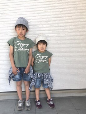 ようひなさん（キッズ・126cm）の春コーディネート