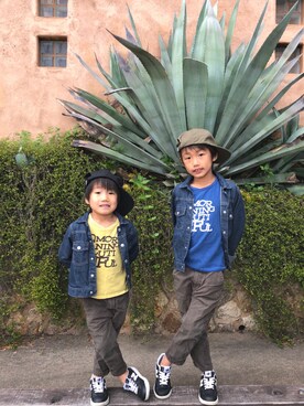 ようひなさん（キッズ・126cm）の春コーディネート