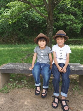 ようひなさん（キッズ・126cm）の春コーディネート