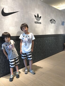 ようひなさん（キッズ・126cm）の夏コーディネート