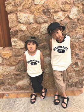 ようひなさん(キッズ・127cm)の夏コーディネート