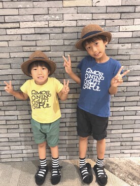 ようひなさん（キッズ・127cm）の夏コーディネート