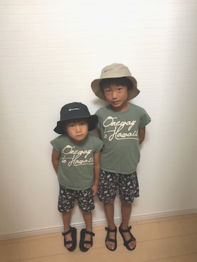 ようひなさん（キッズ・127cm）の夏コーディネート
