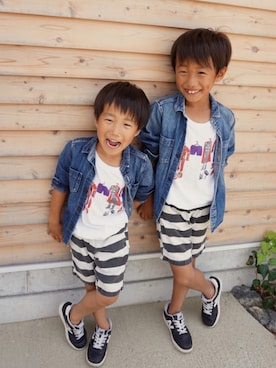 ようひなさん（キッズ・127cm）の秋コーディネート