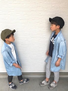 ようひなさん(キッズ・128cm)の春コーディネート