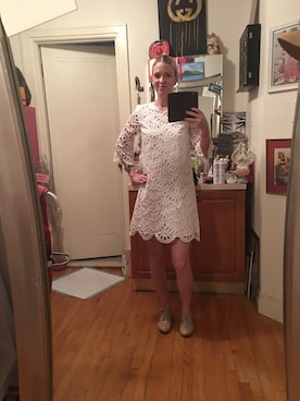 「ANN TAYLOR（アンテイラー）のアイテム（ワンピース/ドレス）」を使った、Kimさん（レディース・168cm）の秋コーディネート