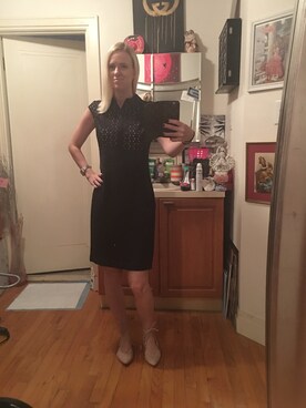 「ANN TAYLOR（アンテイラー）のアイテム（ワンピース/ドレス）」を使った、Kimさん（レディース・168cm）の秋コーディネート