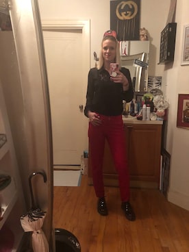 「MICHAEL KORS（マイケルコース）のアイテム（パンツ）」を使った、Kimさん（レディース・168cm）の春コーディネート