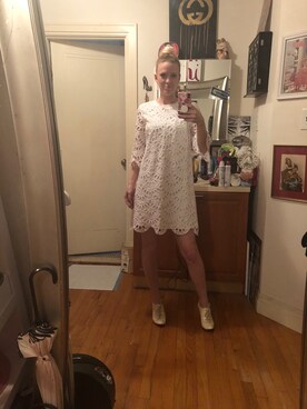 「ANN TAYLOR（アンテイラー）のアイテム（ワンピース/ドレス）」を使った、Kimさん（レディース・168cm）の春コーディネート