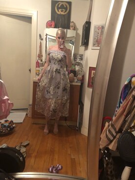 「asos（エイソス）のアイテム（ワンピース）」を使った、Kimさん（レディース・168cm）の春コーディネート