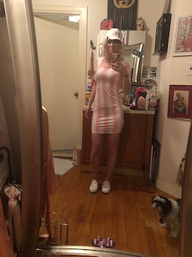 「asos（エイソス）のアイテム（ワンピース）」を使った、Kimさん（レディース・168cm）の夏コーディネート