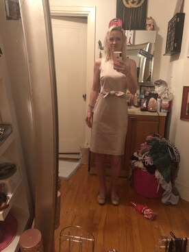 「ANN TAYLOR（アンテイラー）のアイテム（ワンピース/ドレス）」を使った、Kimさん（レディース・168cm）の夏コーディネート
