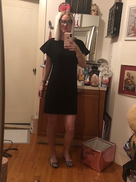 「ANN TAYLOR（アンテイラー）のアイテム（ワンピース/ドレス）」を使った、Kimさん（レディース・168cm）の秋コーディネート