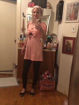 「asos（エイソス）のアイテム（ワンピース）」を使った、Kimさん（レディース・168cm）の秋コーディネート