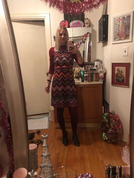 「Sam Edelman（サムエデルマン）のアイテム（ブーツ）」を使った、Kimさん（レディース・168cm）の冬コーディネート