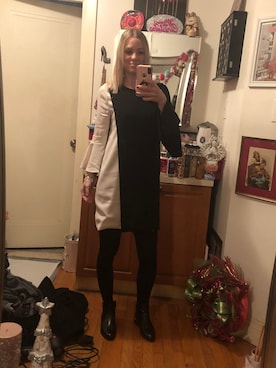 「BCBG（ビーシービージー）のアイテム」を使った、Kimさん（レディース・168cm）の冬コーディネート