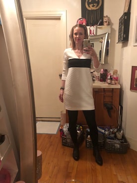 「ANN TAYLOR（アンテイラー）のアイテム（ワンピース/ドレス）」を使った、Kimさん（レディース・168cm）の春コーディネート