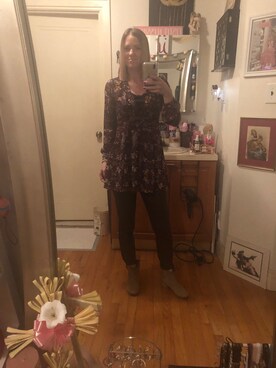 「Sam Edelman（サムエデルマン）のアイテム（ブーツ）」を使った、Kimさん（レディース・168cm）の春コーディネート