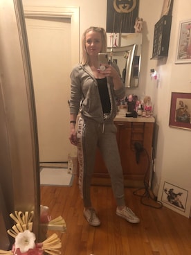 「Pink（ピンク）のアイテム」を使った、Kimさん（レディース・168cm）の春コーディネート