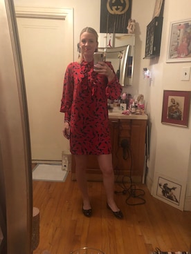 「ANN TAYLOR（アンテイラー）のアイテム（ワンピース/ドレス）」を使った、Kimさん（レディース・168cm）の春コーディネート