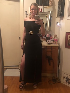 「EXPRESS（エクスプレス）のアイテム（ワンピース/ドレス）」を使った、Kimさん（レディース・168cm）の春コーディネート