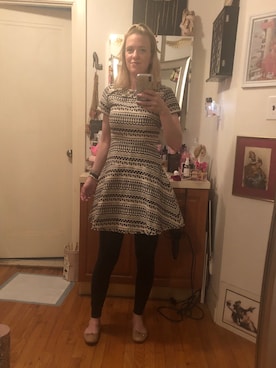 「ANN TAYLOR（アンテイラー）のアイテム（ワンピース/ドレス）」を使った、Kimさん（レディース・168cm）の春コーディネート