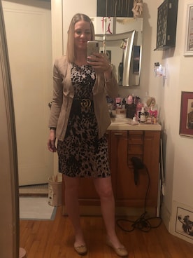 「ANN TAYLOR（アンテイラー）のアイテム（ワンピース/ドレス）」を使った、Kimさん（レディース・168cm）の春コーディネート